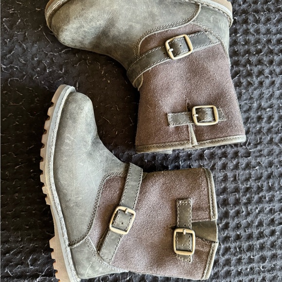 UGG Other - UGG Gray and Yellow Sole Boots